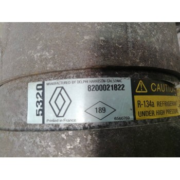 Recambio de compresor aire acondicionado para renault laguna ii (bg0) dynamique referencia OEM IAM 8200021822 1135320 