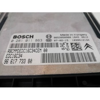 Recambio de centralita motor uce para peugeot 307 break/sw (s2) sw referencia OEM IAM 9653958980  