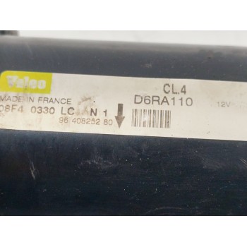 Recambio de motor arranque para citroën c3 1.4 hdi premier referencia OEM IAM D6RA110  