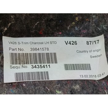 Recambio de soporte bandeja trasera izquierda para volvo xc60 momentum awd referencia OEM IAM 3435411  