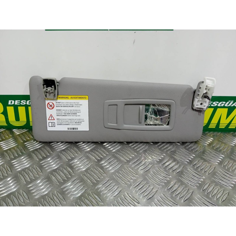 Recambio de parasol derecho para bmw serie 3 lim. (f30) 320d efficientdynamics edition referencia OEM IAM   