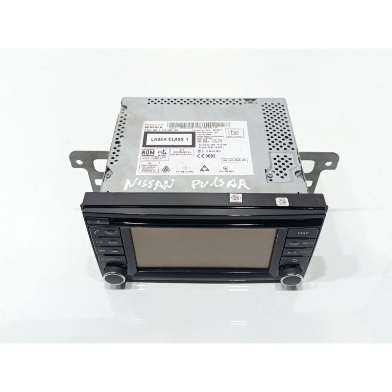 Recambio de sistema audio / radio cd para nissan pulsar (c13) acenta referencia OEM IAM 259153ZL0B  