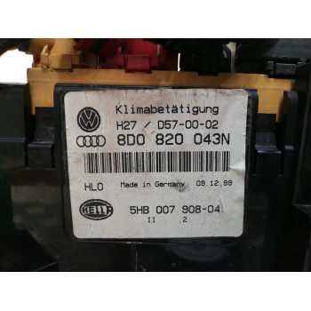 Recambio de mando climatizador para audi a4 avant (b5) 2.5 tdi referencia OEM IAM 8D0820043N 5HB00790804 