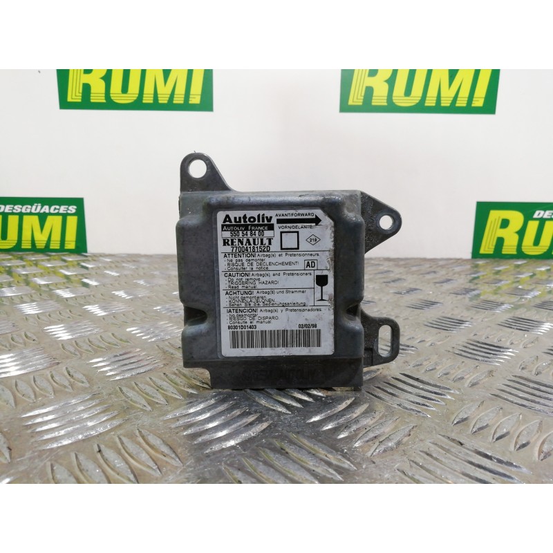 Recambio de centralita airbag para renault megane i berlina hatchback (ba0) 1.4e rl referencia OEM IAM 7700418152D 550548400 