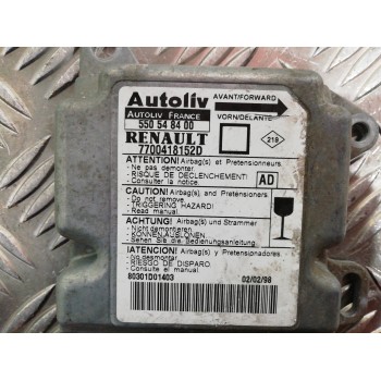 Recambio de centralita airbag para renault megane i berlina hatchback (ba0) 1.4e rl referencia OEM IAM 7700418152D 550548400 