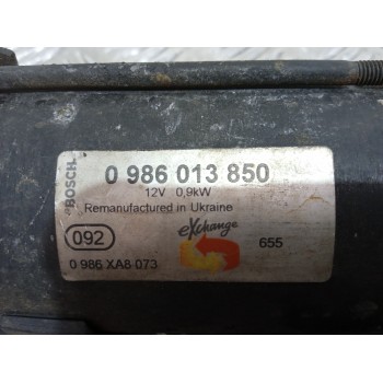 Recambio de motor arranque para peugeot 307 (s1) xn referencia OEM IAM 0986013850 0986XA8073 