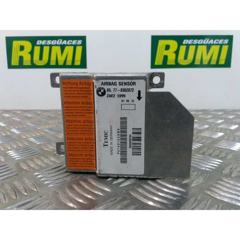 Recambio de centralita airbag para bmw serie 5 berlina (e39) 523i referencia OEM IAM 8362072 65778362072, ZAE25999 