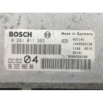 Recambio de centralita motor uce para citroën c8 2.2 hdi exclusive referencia OEM IAM 0281011363  