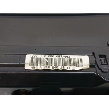 Recambio de cuadro instrumentos para mercedes-benz clase e (w210) berlina diesel 200 cdi (210.007) referencia OEM IAM A210540281