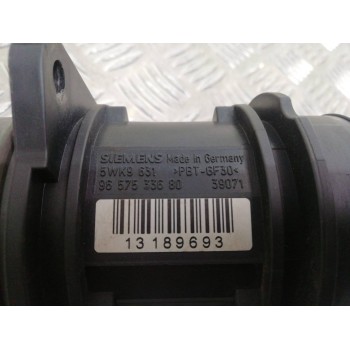 Recambio de caudalimetro para ford fiesta (cbk) ambiente referencia OEM IAM 9657533680 5WK9631 5WK9631 