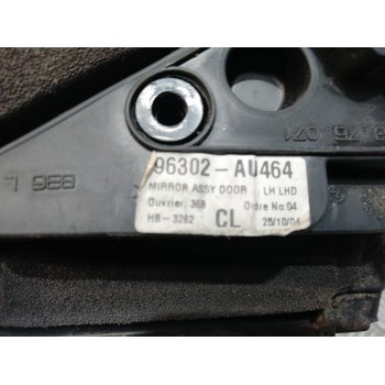 Recambio de retrovisor izquierdo para nissan primera trav. (p12) line up referencia OEM IAM 96302AU464  