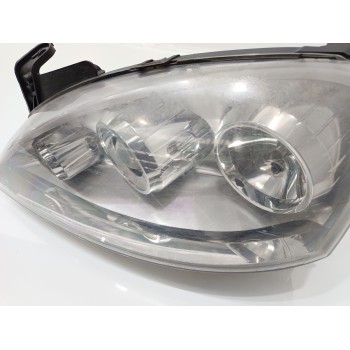 Recambio de faro izquierdo para opel corsa c blue line referencia OEM IAM 13100535  