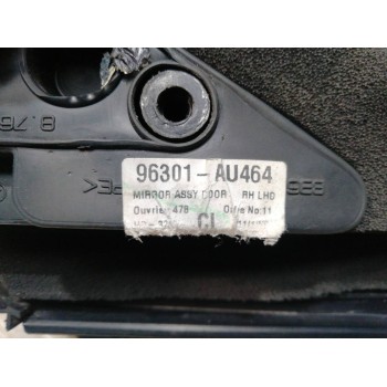 Recambio de retrovisor derecho para nissan primera trav. (p12) line up referencia OEM IAM 96301AU464  