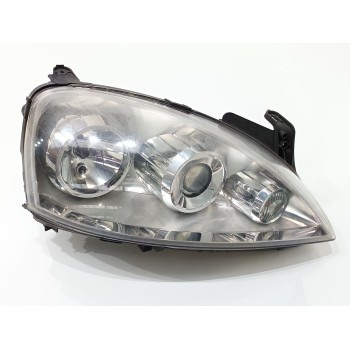 Recambio de faro derecho para opel corsa c blue line referencia OEM IAM 13100536  
