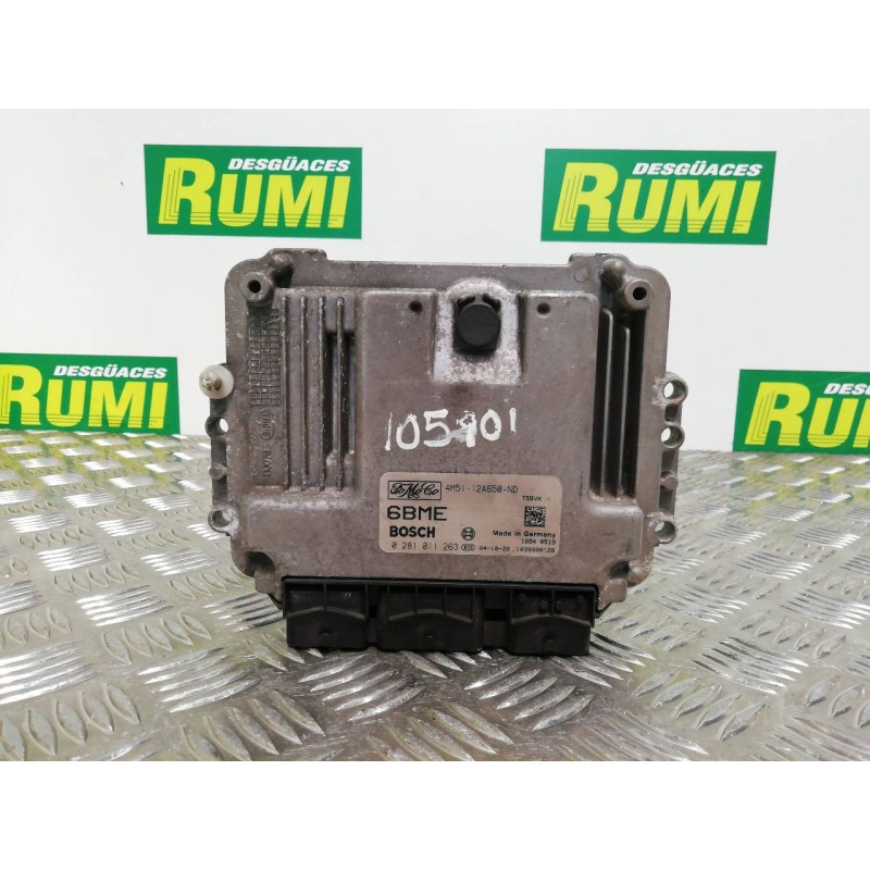 Recambio de centralita motor uce para ford focus berlina (cap) ambiente (d) referencia OEM IAM 4M5112A650ND 0281011263 