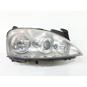 Recambio de faro derecho para opel corsa c blue line referencia OEM IAM 13100536  