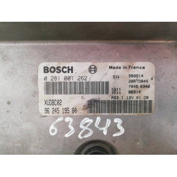 Recambio de centralita motor uce para citroën xantia berlina 1.9 td armonia referencia OEM IAM 9624519580 0281001262 