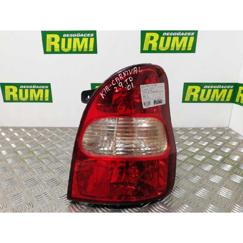 Recambio de piloto trasero derecho para kia carnival td ls referencia OEM IAM   