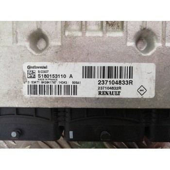 Recambio de centralita motor uce para renault megane iii berlina 5 p dynamique referencia OEM IAM 237104833R S180153110A 