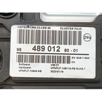 Recambio de cuadro instrumentos para opel corsa f gs line referencia OEM IAM 9848901280  