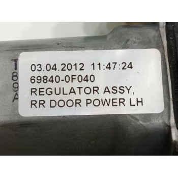 Recambio de elevalunas trasero izquierdo para toyota verso active referencia OEM IAM 698400F040  