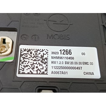 Recambio de pantalla multifuncion para opel corsa f gs line referencia OEM IAM 39231266  