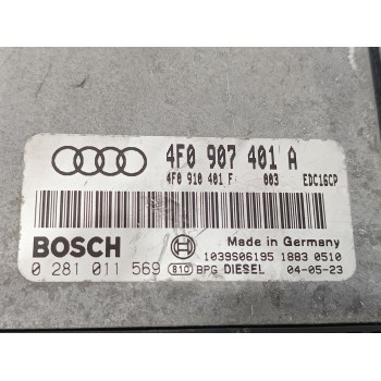 Recambio de centralita motor uce para audi a6 berlina (4f2) 3.0 tdi quattro (165kw) referencia OEM IAM 4F0907401A  