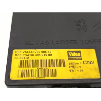 Recambio de caja reles / fusibles para citroën xsara berlina 1.6 16v satisfaction referencia OEM IAM 9649491080  