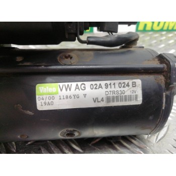 Recambio de motor arranque para seat cordoba berlina (6k2) sport referencia OEM IAM 02A911024B D7RS30 