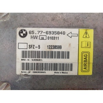 Recambio de centralita airbag para bmw serie 5 berlina (e60) 520i referencia OEM IAM 65776935848 6935848 12238599