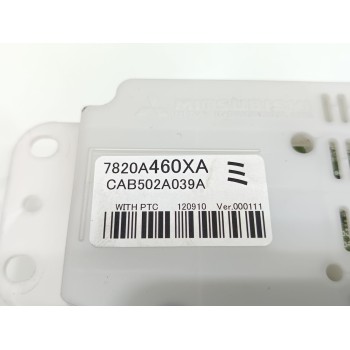 Recambio de mando climatizador para mitsubishi outlander (gf0) motion 4wd referencia OEM IAM 7820A460XA  