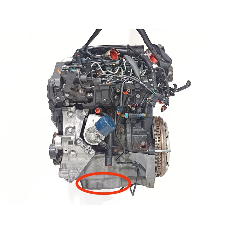 Recambio de motor completo para renault fluence expression referencia OEM IAM K9KJ836  