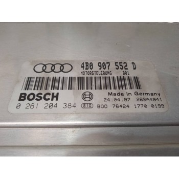Recambio de centralita motor uce para audi a6 berlina (4b2) 2.4 (121kw) referencia OEM IAM 4B0907552D 0261204384 26SA4941