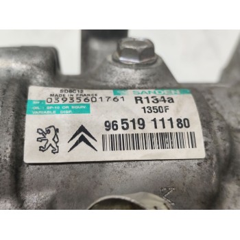 Recambio de compresor aire acondicionado para citroën c4 berlina collection referencia OEM IAM 9651911180  