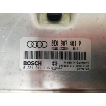 Recambio de centralita motor uce para audi a6 berlina (4b2) 2.5 tdi referencia OEM IAM 8E0907401P 0281011136 