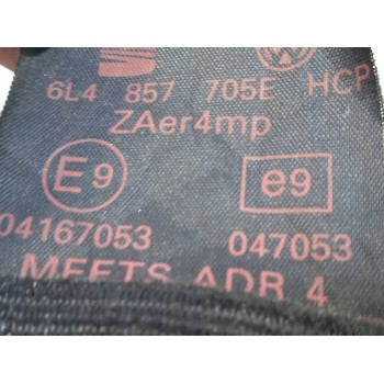 Recambio de cinturon seguridad delantero izquierdo para seat ibiza (6l1) fresh referencia OEM IAM 6L4857705E  