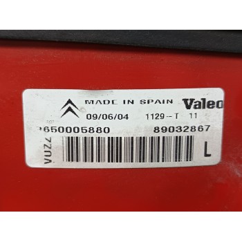 Recambio de piloto trasero izquierdo para citroën xsara picasso 1.6 hdi 110 exclusive referencia OEM IAM 9650005880  