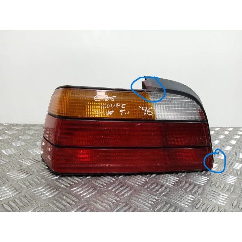 Recambio de piloto trasero izquierdo para bmw serie 3 coupe (e36) 316i referencia OEM IAM 1387653  