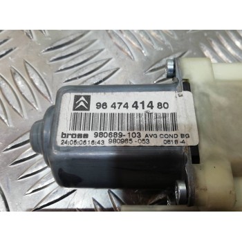 Recambio de elevalunas delantero izquierdo para citroën c4 berlina collection referencia OEM IAM 9647441480 980689103 