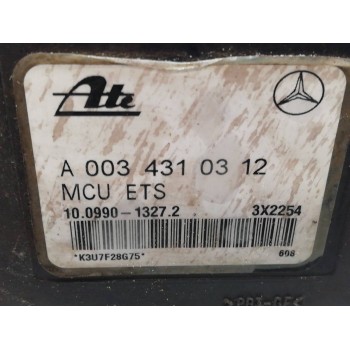 Recambio de abs para mercedes-benz clase clk (w208) cabrio 2.0 compresor cat referencia OEM IAM A0034310312  