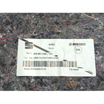 Recambio de alfombra maletero para seat ibiza (kj1) style xl referencia OEM IAM 6F0867428L  