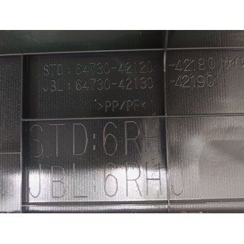 Recambio de soporte bandeja trasera derecha para toyota rav 4 advance hybrid referencia OEM IAM 6473042120  