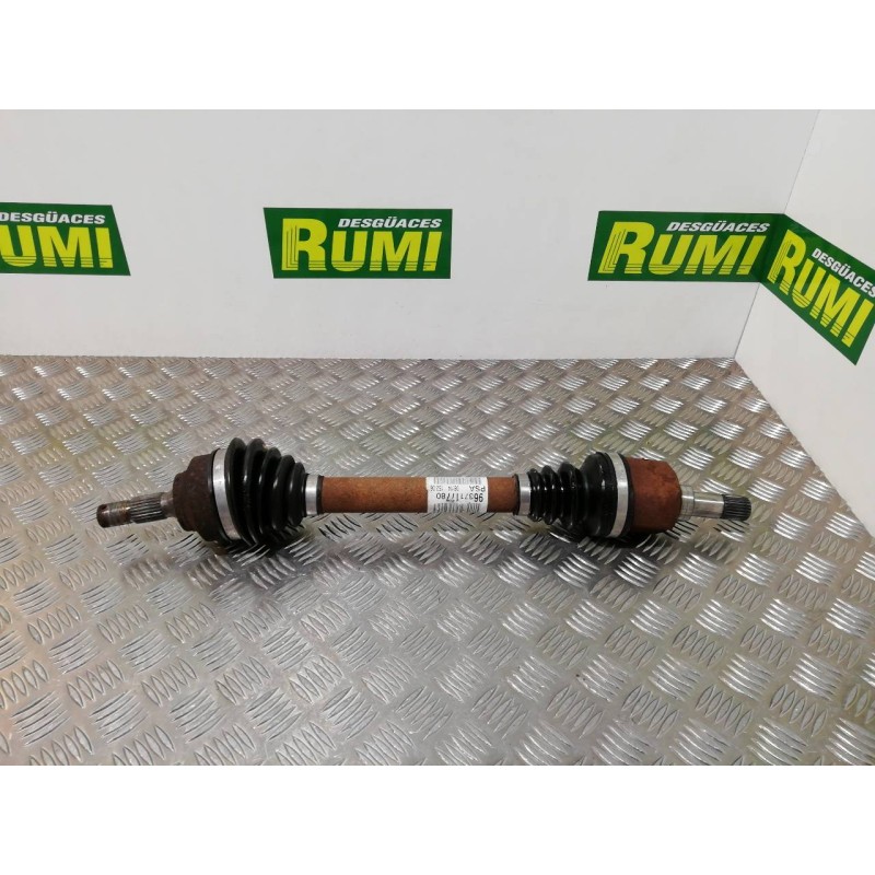 Recambio de transmision delantera izquierda para citroën c4 berlina collection referencia OEM IAM 9637117780  