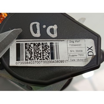 Recambio de kit airbag para fiat doblo ii cargo (263) furgón base maxi referencia OEM IAM   