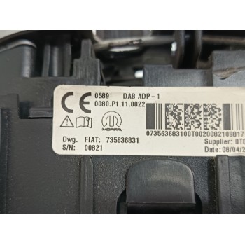 Recambio de kit airbag para fiat doblo ii cargo (263) furgón base maxi referencia OEM IAM   