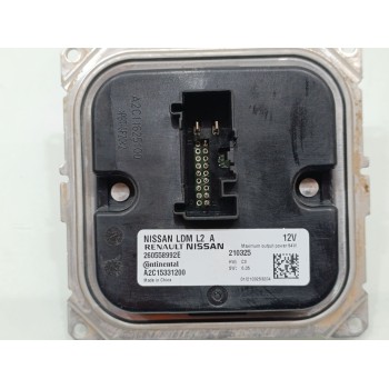 Recambio de centralita faros xenon para nissan juke (f16) acenta referencia OEM IAM 260558992E  
