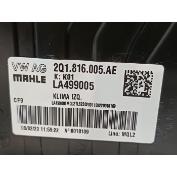 Recambio de calefaccion entera normal para seat ibiza (kj1) style xl referencia OEM IAM 2Q1816005AE  