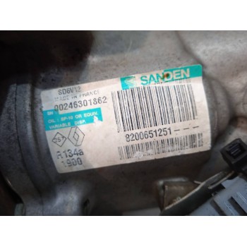 Recambio de compresor aire acondicionado para renault kangoo (f/kc0) expression referencia OEM IAM 8200651251  
