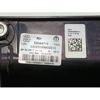 Recambio de piloto trasero derecho para fiat doblo ii cargo (263) furgón base maxi referencia OEM IAM 52044715  