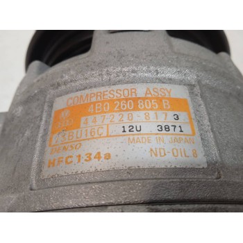 Recambio de compresor aire acondicionado para audi a6 avant (4b5) 2.4 quattro referencia OEM IAM 4B0260805B  
